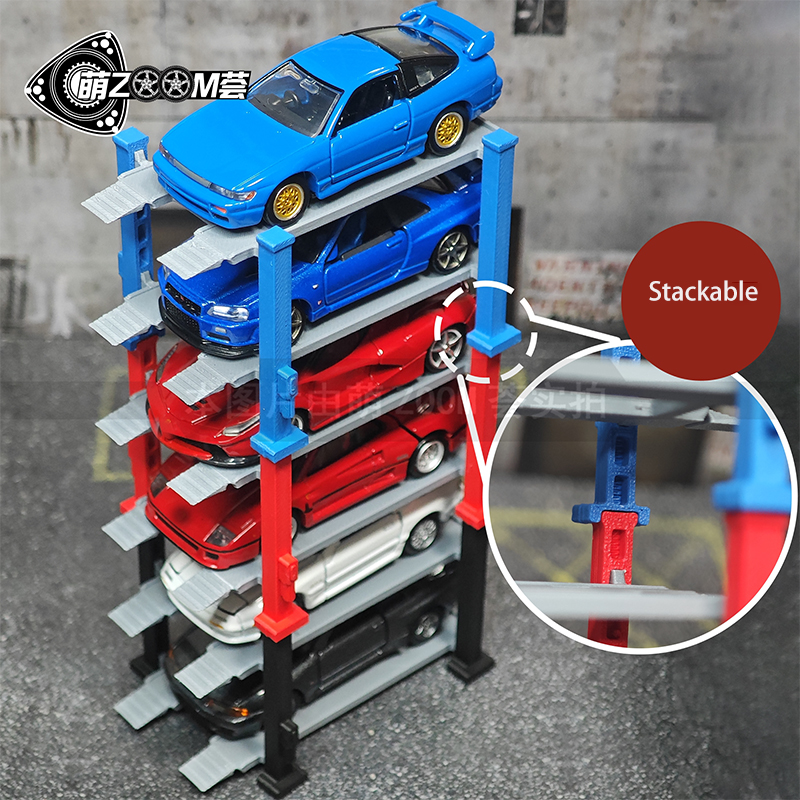1:64 Car Model Scene Double-la - огляд і ціна 3D Printing Car