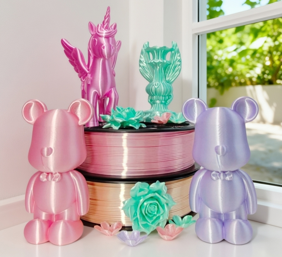Wholesale 1KG Silk PLA Filamen - огляд і ціна 3D Printing Gold