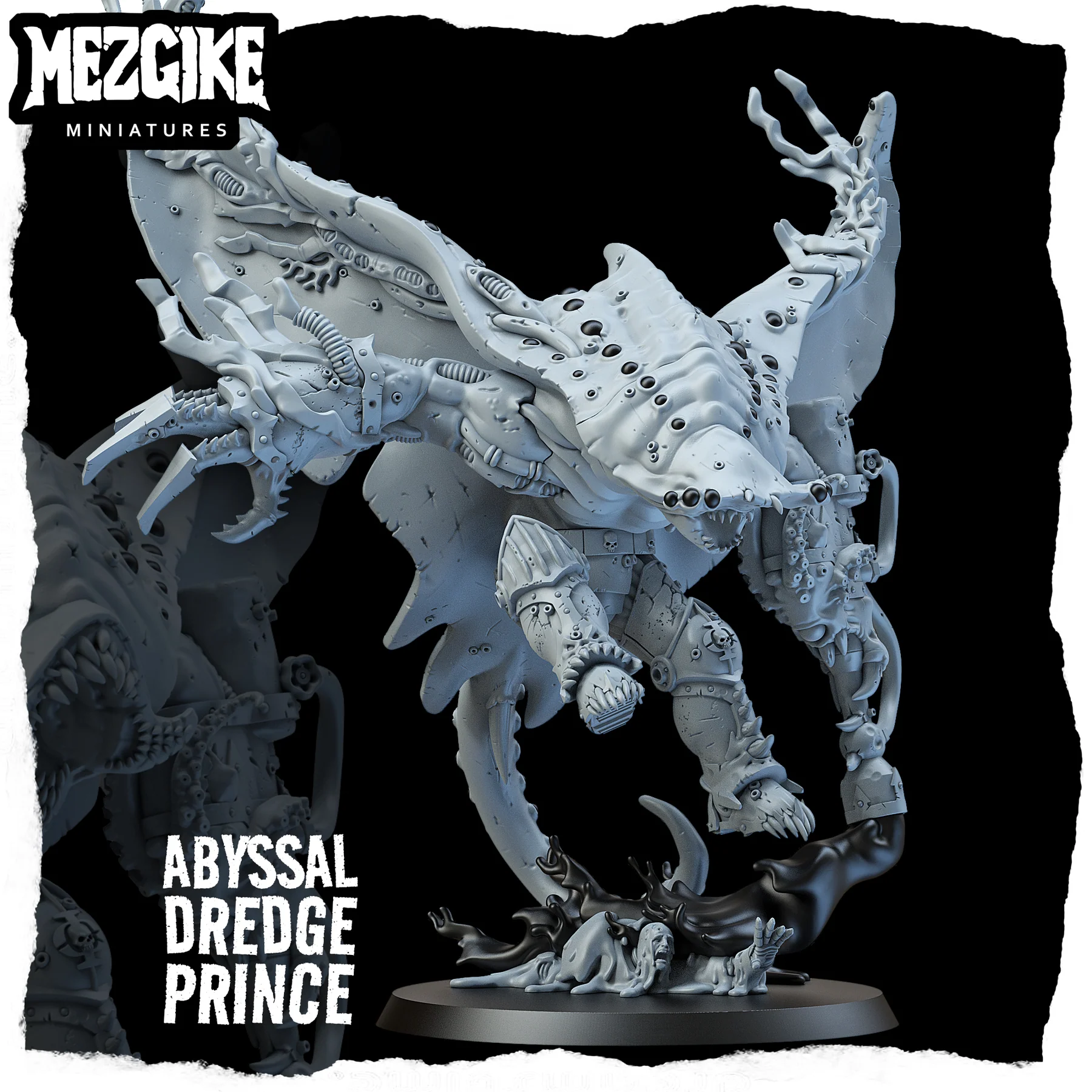 Abyssal dredge prince, Plague  - огляд і ціна 3D Printing Action Figure
