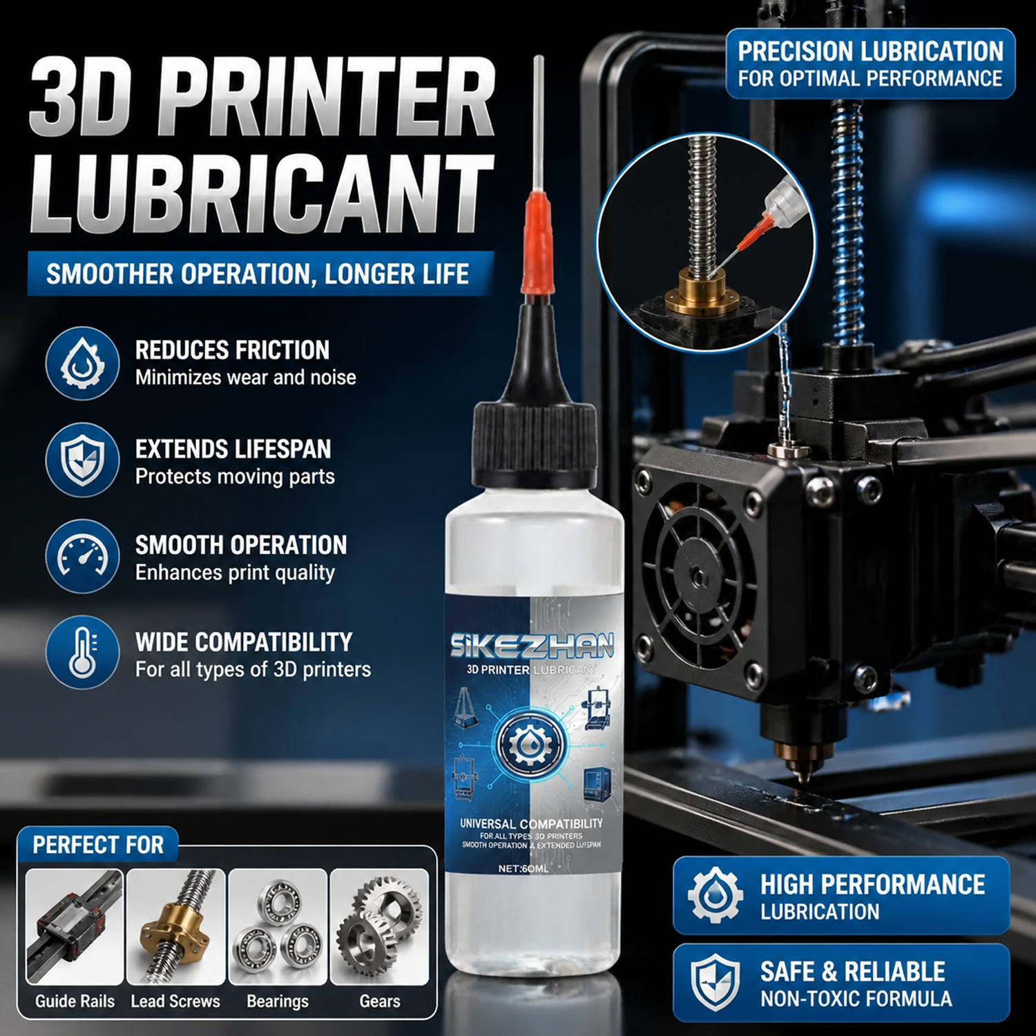 High Performance FDM 3D Printe - огляд і ціна 3D Printing Fdm