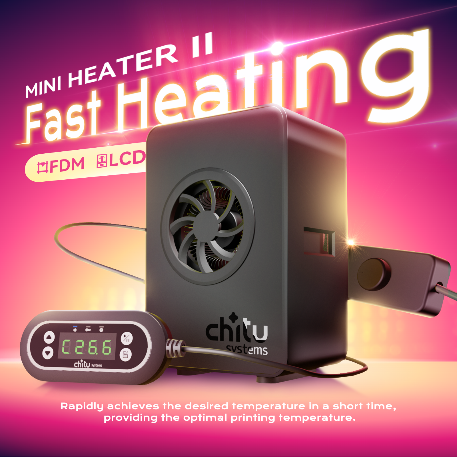 Chitu Systems H2 Mini Heater N - огляд і ціна 3D Printing News