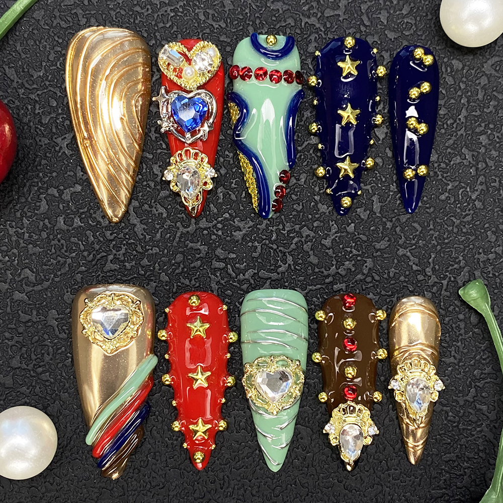 Hot 3D Decoration Salon Qualit - огляд і ціна 3D Printing Nails