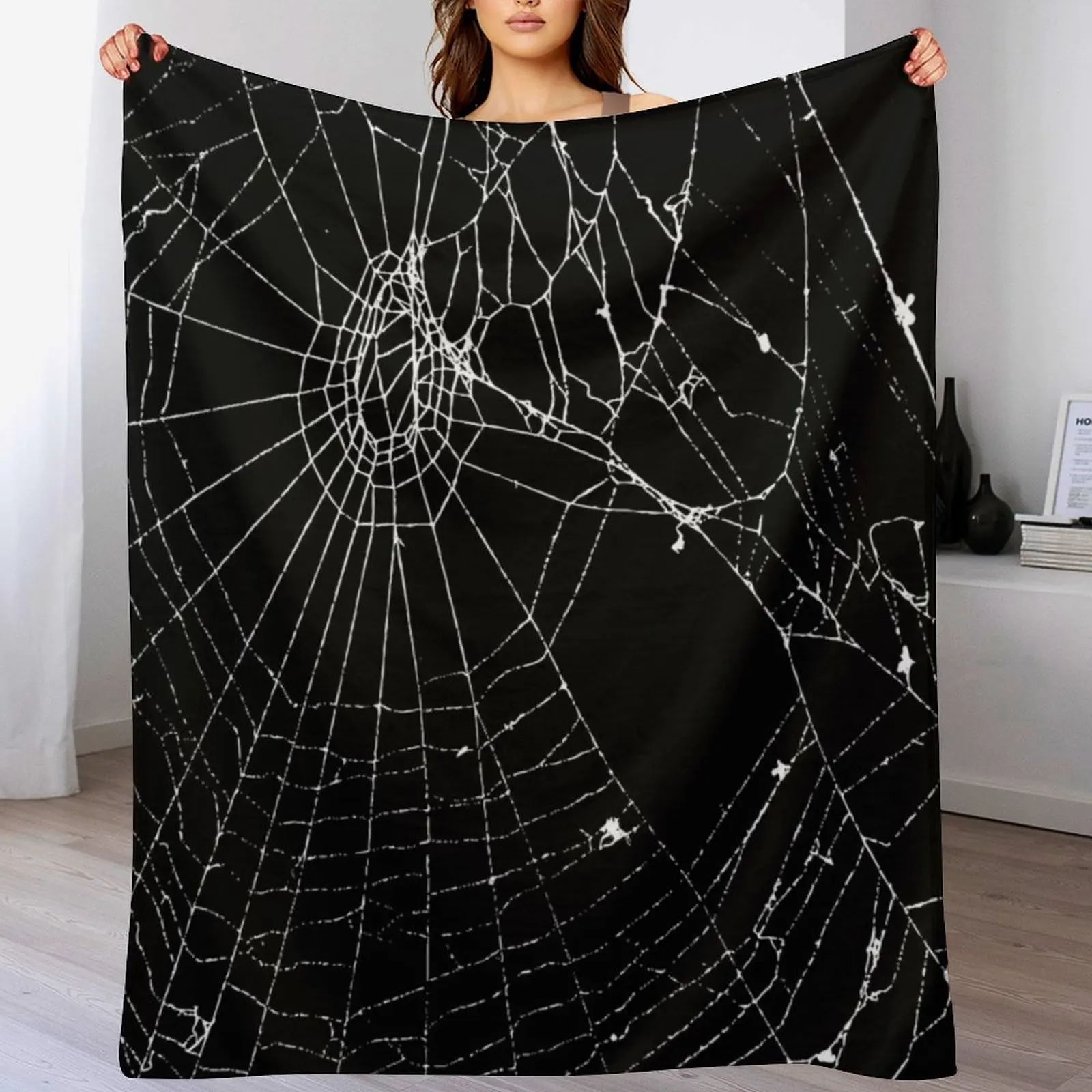 Spider Web Throw Blanket Fluff - огляд і ціна 3D Printing Web