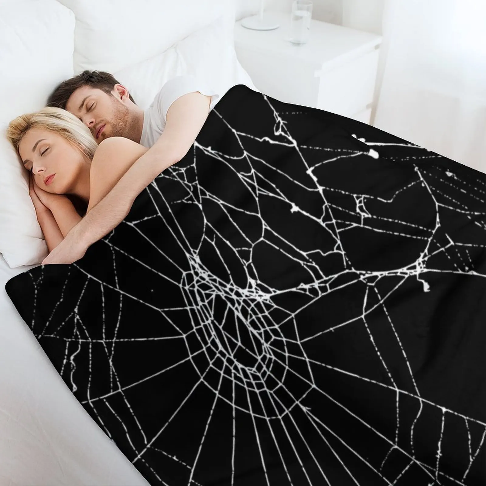 Spider Web Throw Blanket Fluff - огляд і ціна 3D Printing Web