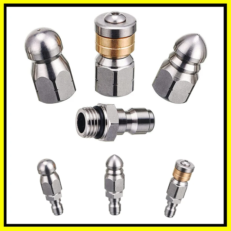 Sewer Drain Hose Jet Clearning - огляд і ціна Nozzle Cleaning Kit