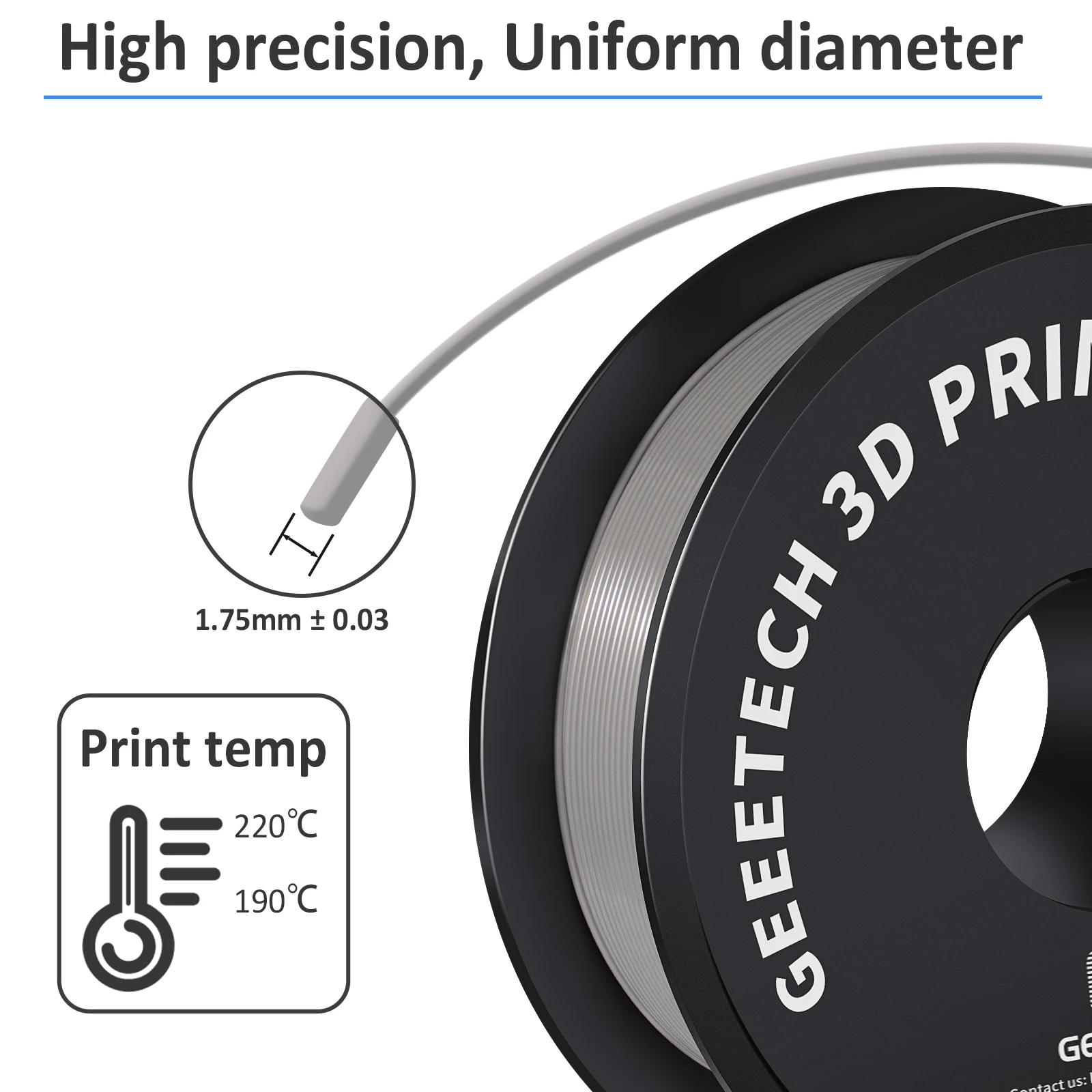 GEEETECH 10Kg In One Box Matte - огляд і ціна 3D Printing Deck Box