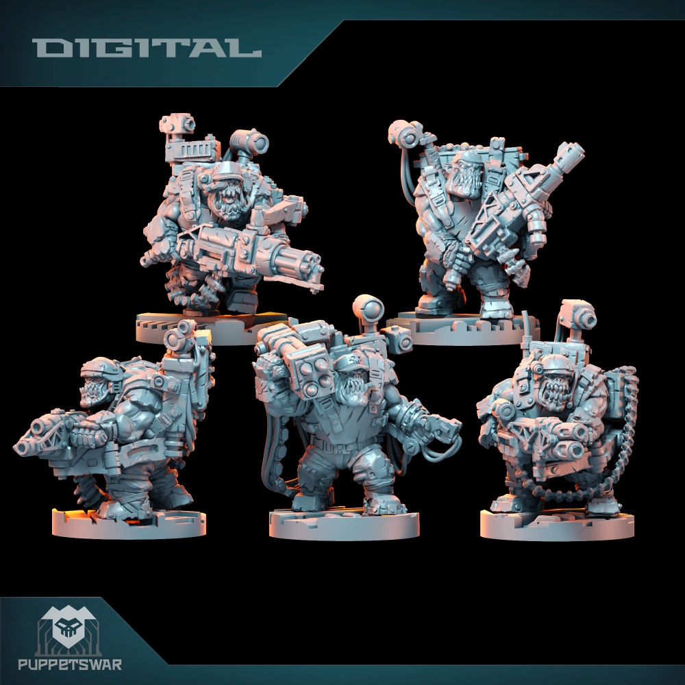 Orc Ultimate Badasses Squad, G - огляд і ціна 3D Printing Liquid