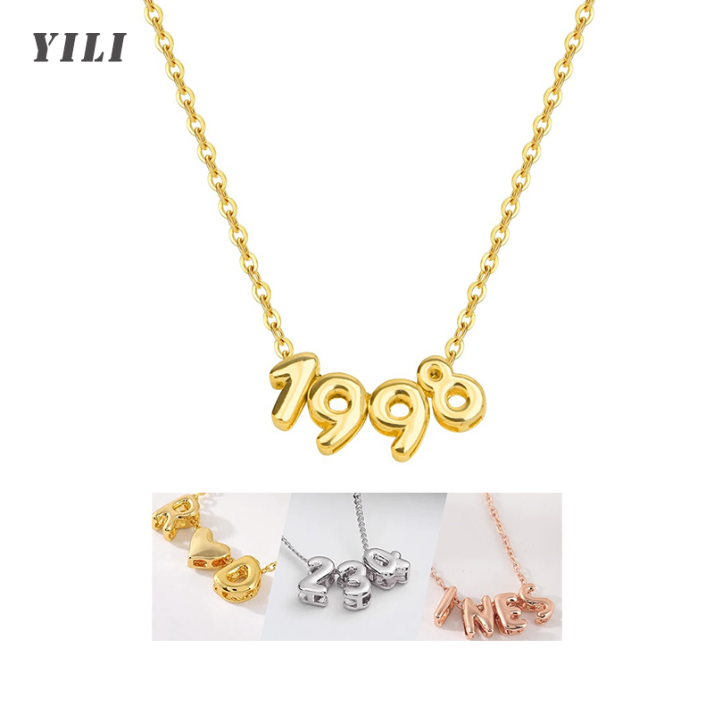 Personalized 3D Bubble Letter  - огляд і ціна 3D Printing Gold