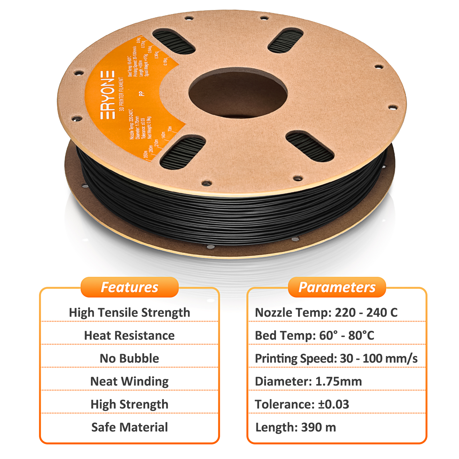 ERYONE Promotion PP Filament E - огляд і ціна 3D Printing Fdm
