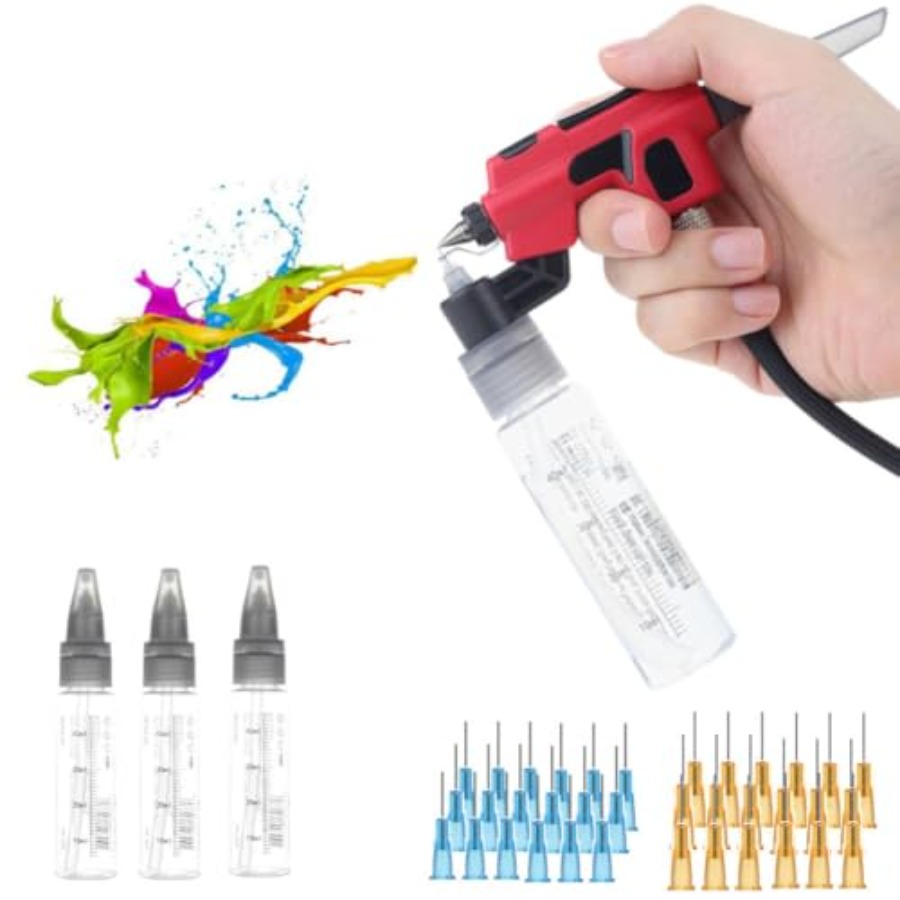 No-Clean Airbrush Kit with Dis - огляд і ціна Nozzle Cleaning Kit