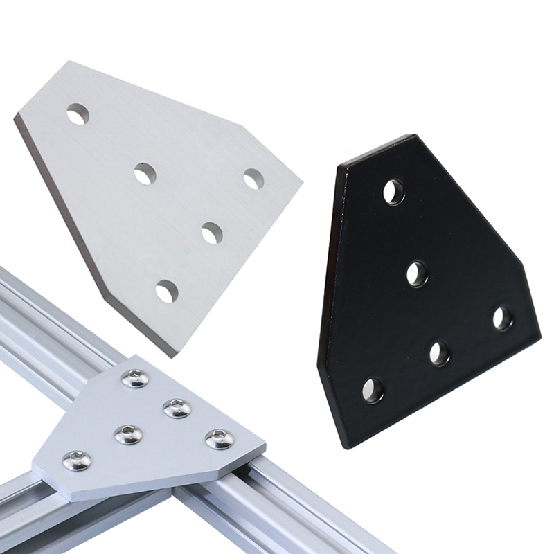 2PCS 5 Hole 90 Degree Joint Bo - огляд і ціна V Slot Aluminum Extrusion