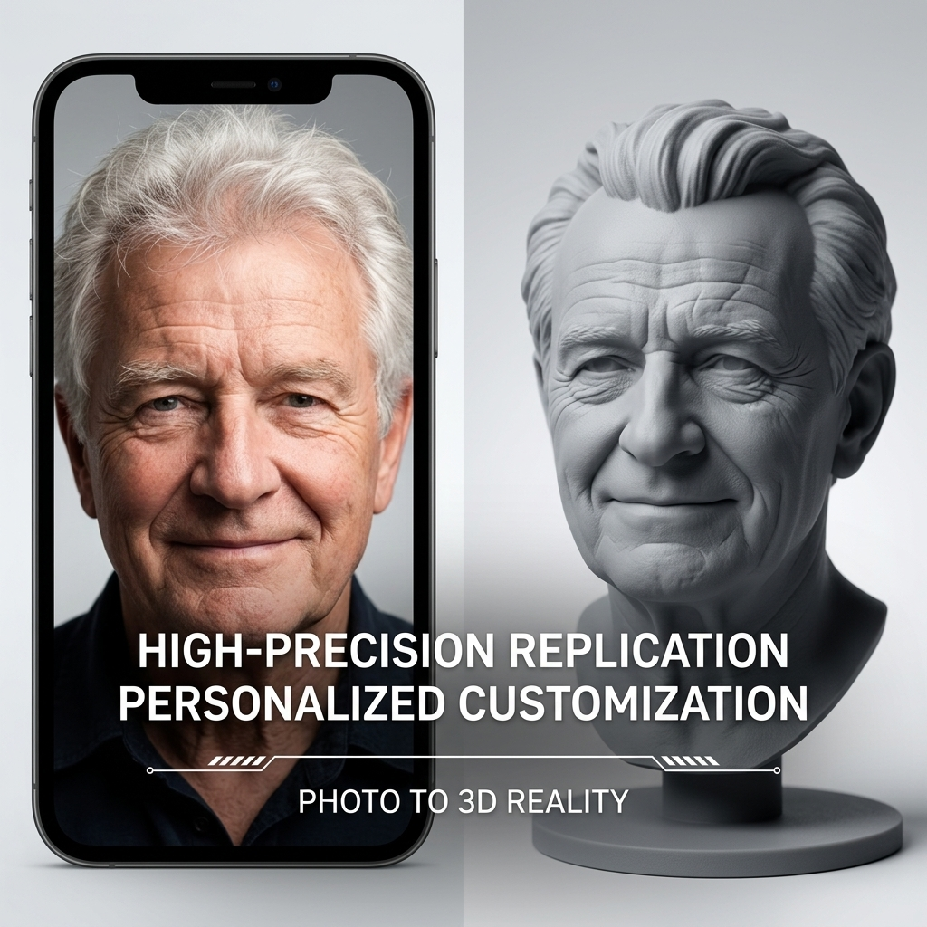 Personalized 3D Printed Bust F - огляд і ціна 3D Printing Liquid