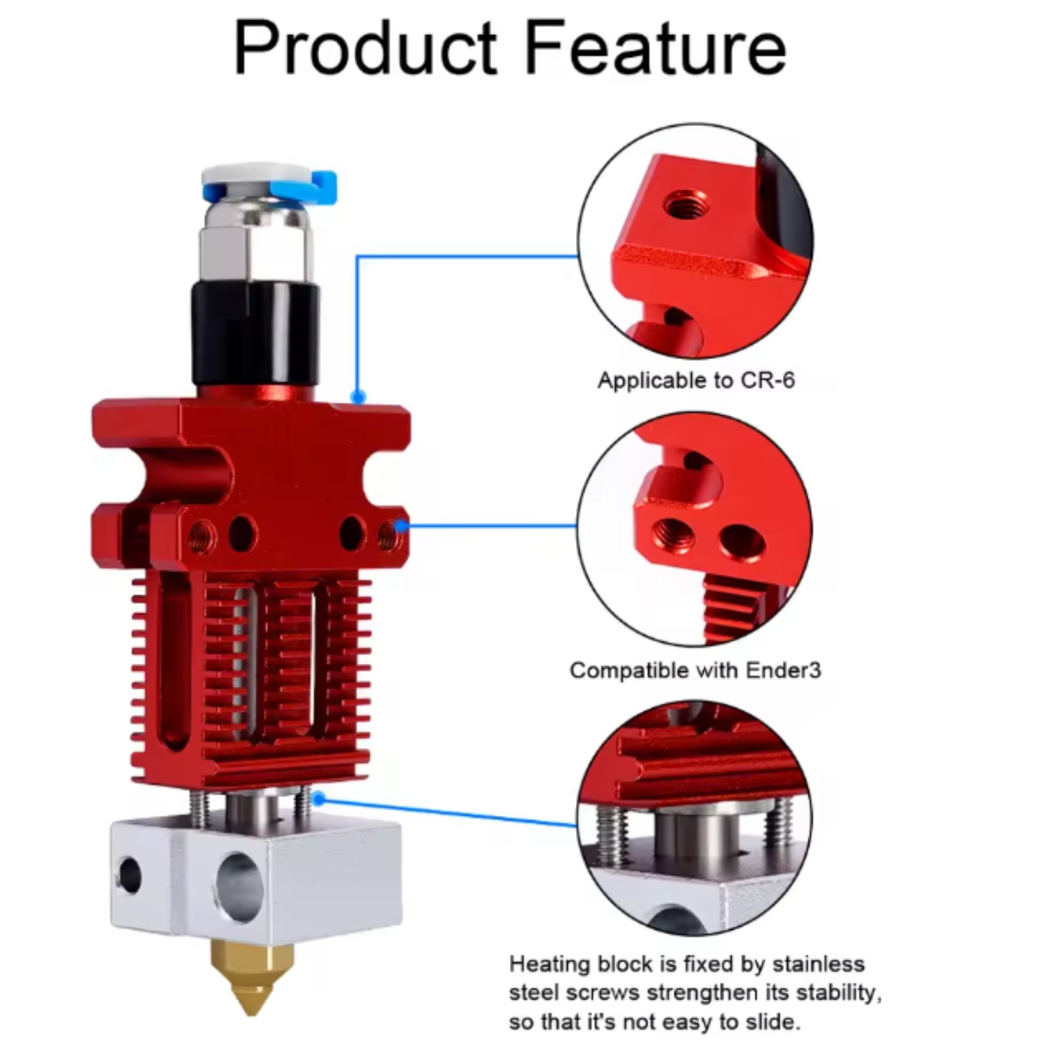 Creality CR-6 SE Hotend Kit, A - огляд і ціна 3D Printing News