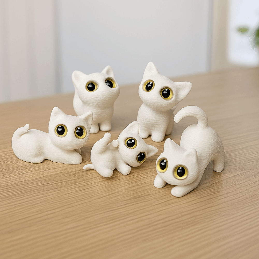 PLA Halloween Cat Anime Figure - огляд і ціна 3D Printing Liquid