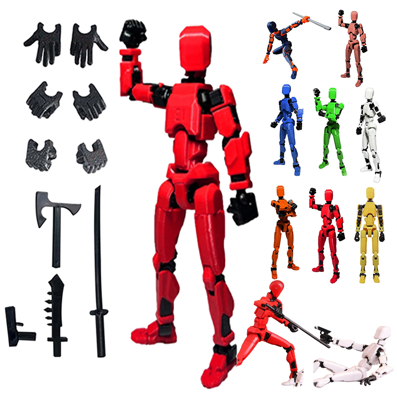 1PCS 13 Joints Figure Articula - огляд і ціна 3D Printing Action Figure
