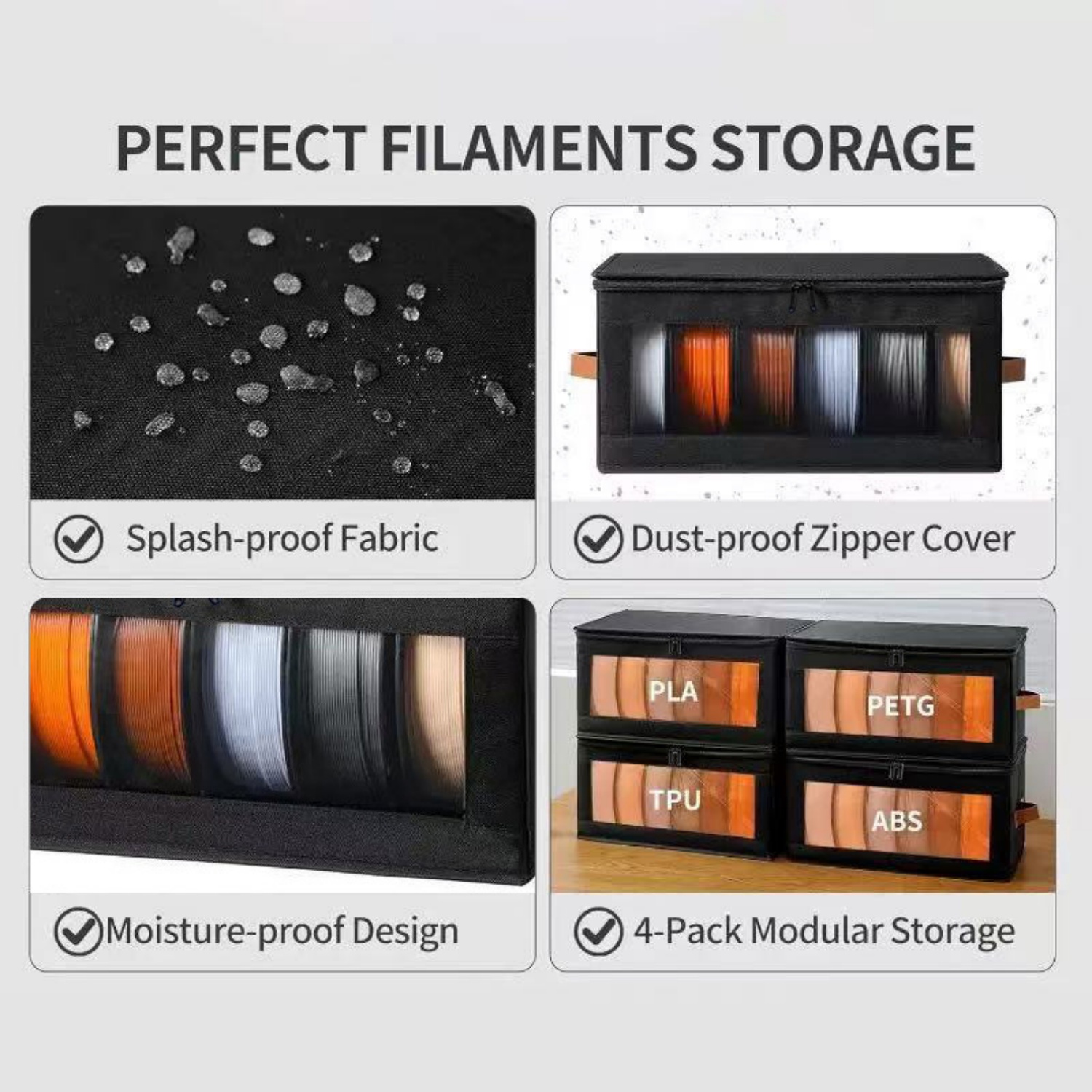 1/2/4pcs 3D Printer Filament S - огляд і ціна 3D Printing News