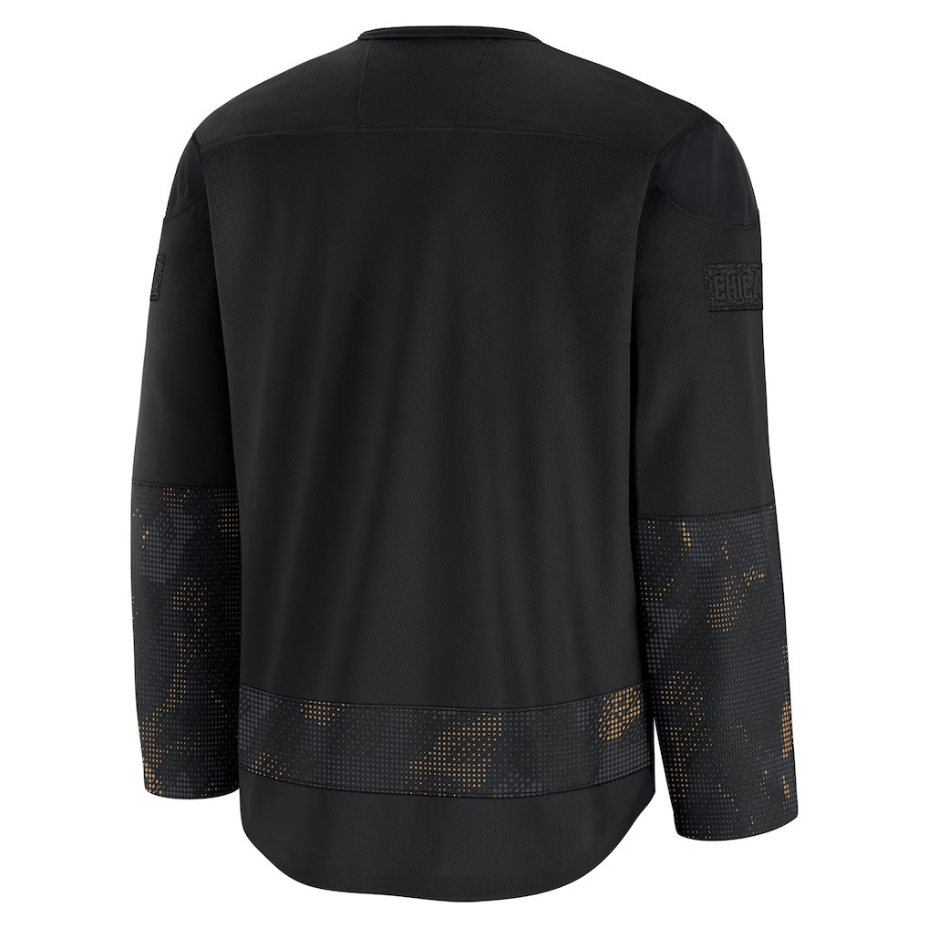 Hockey Jersey - Black with Gol - огляд і ціна 3D Printing Gold