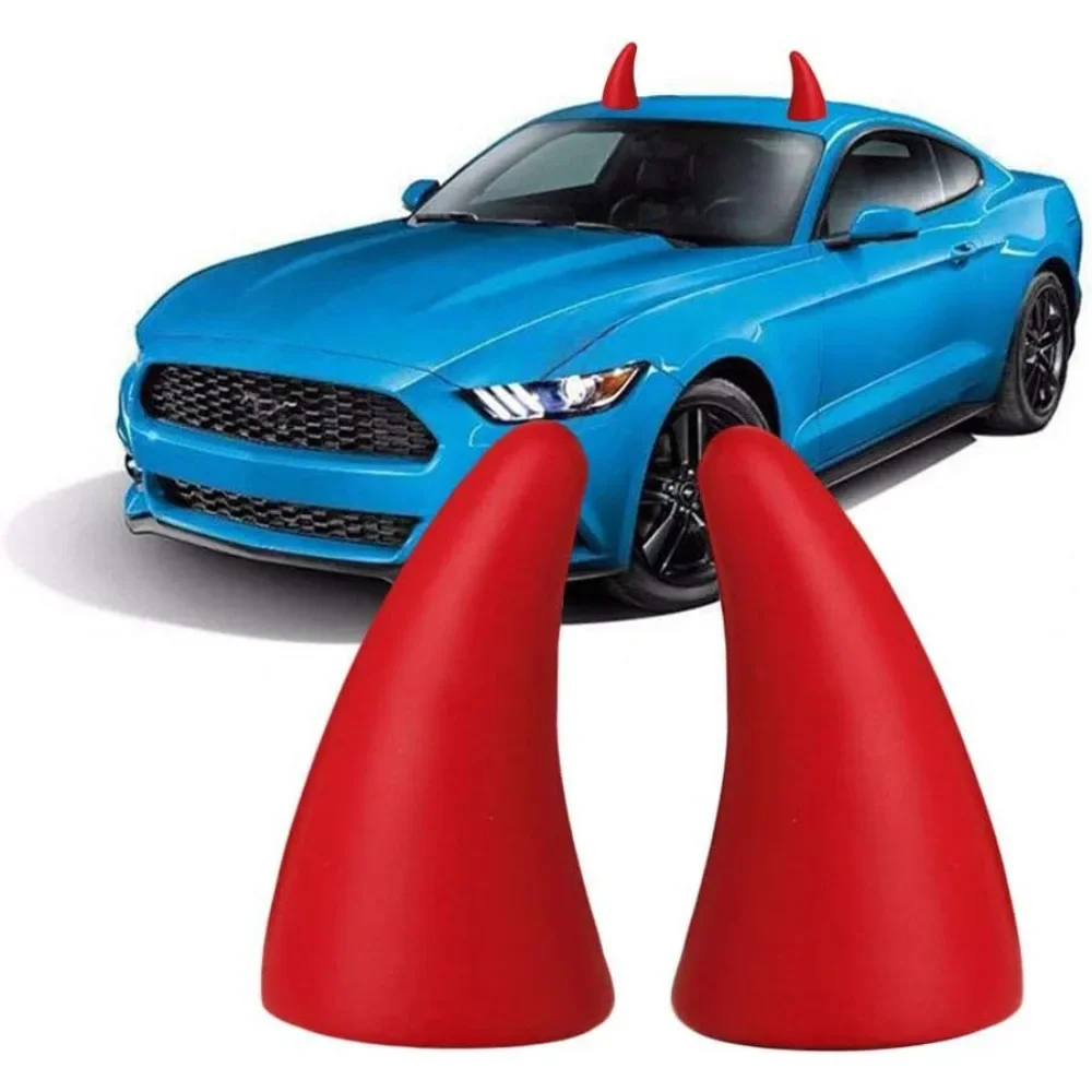 1/2PCS 3D Devil Horn Car Roof  - огляд і ціна 3D Printing Car