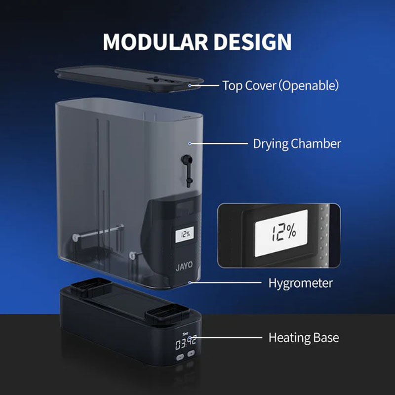 JAYO Filament Dryer Box J1 3D  - огляд і ціна 3D Printing Deck Box