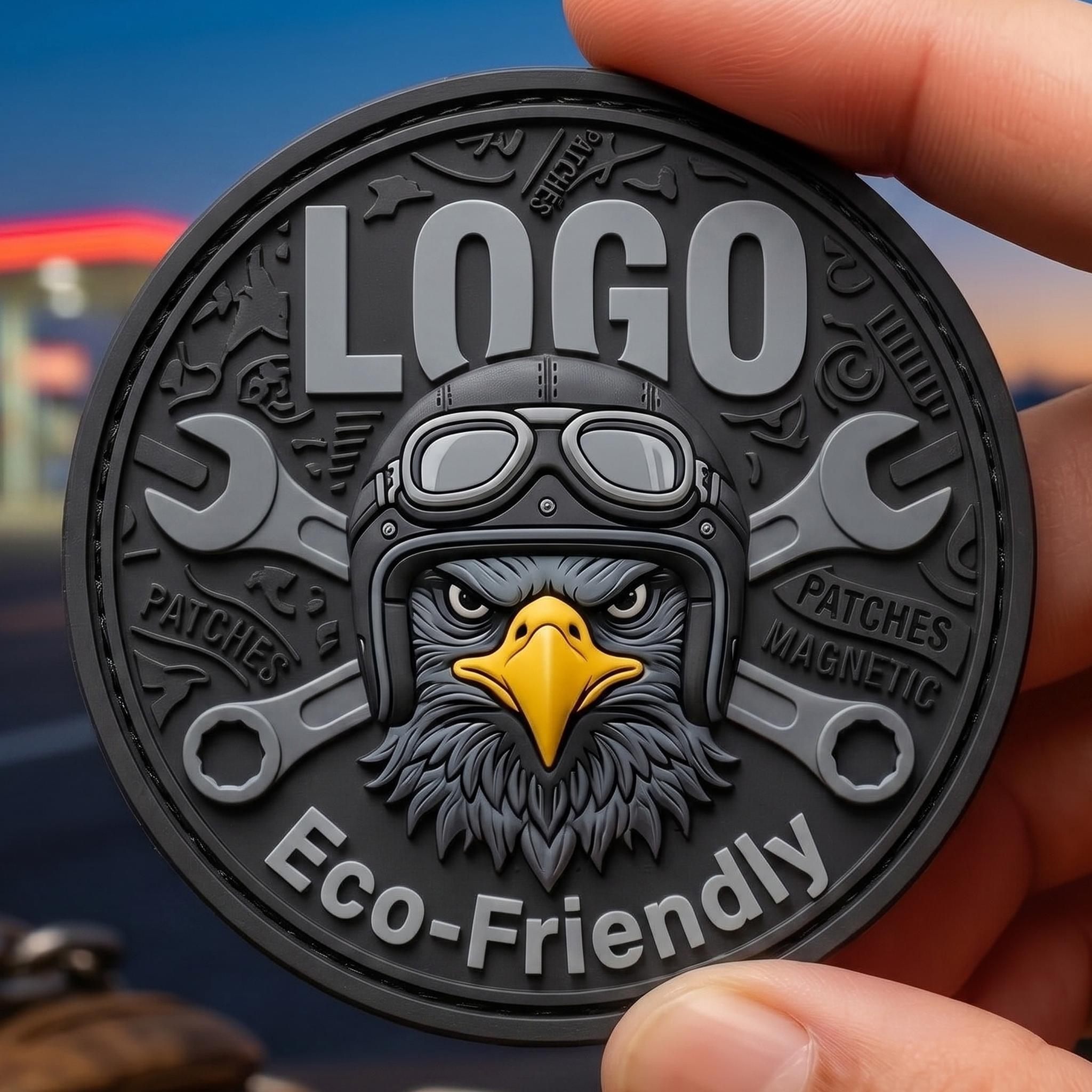Custom Logo 3D PVC Rubber Labe - огляд і ціна 3D Printing Labubu