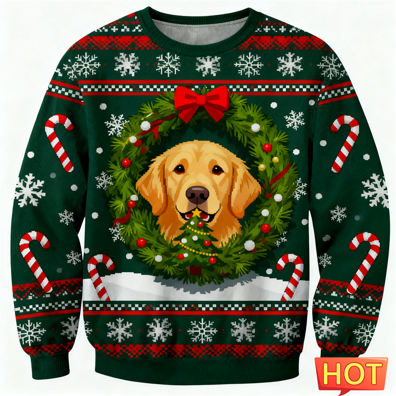 2026 New Golden Retriever Grap - огляд і ціна 3D Printing Xmas
