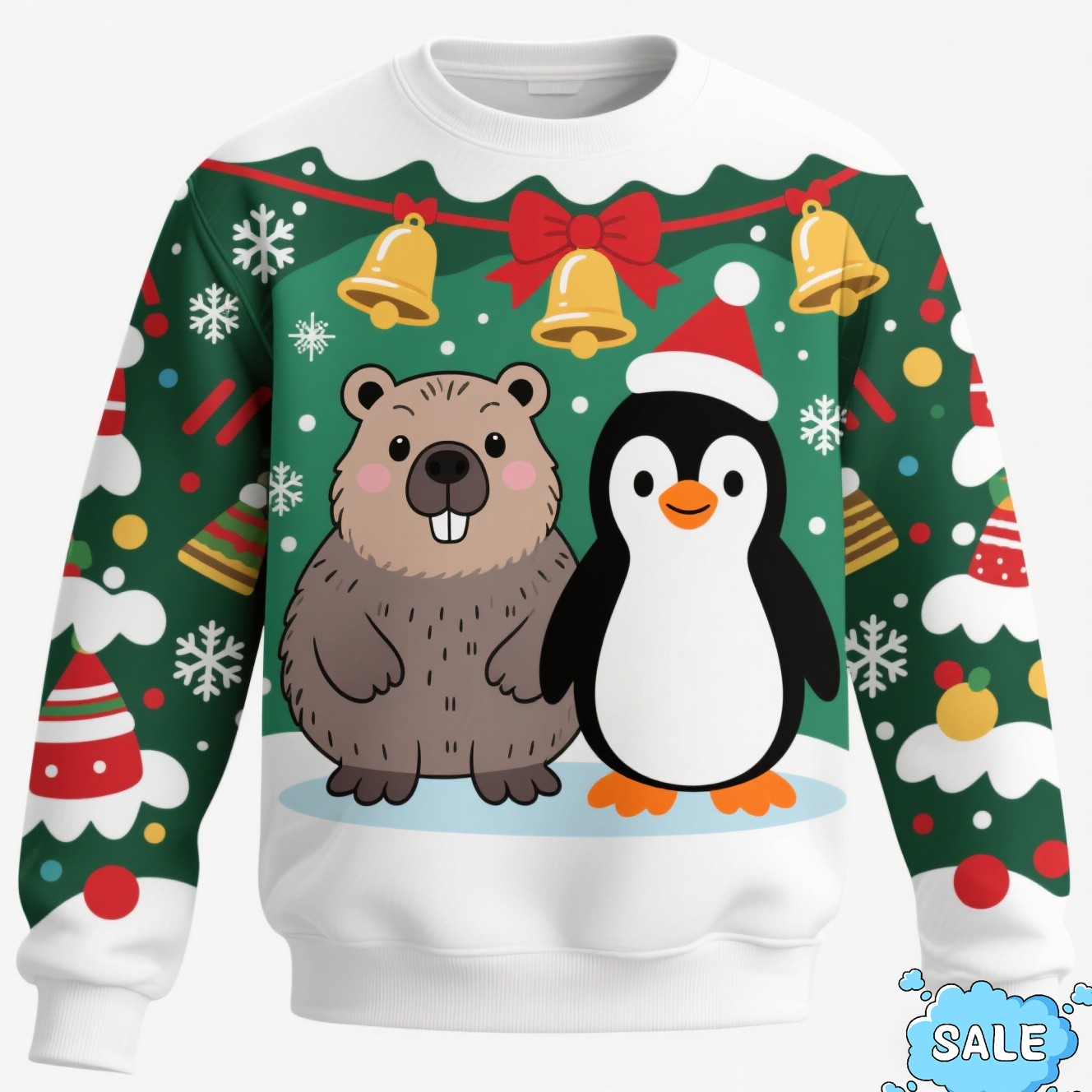 2025 New Capybara Xmas Sweater - огляд і ціна 3D Printing Xmas