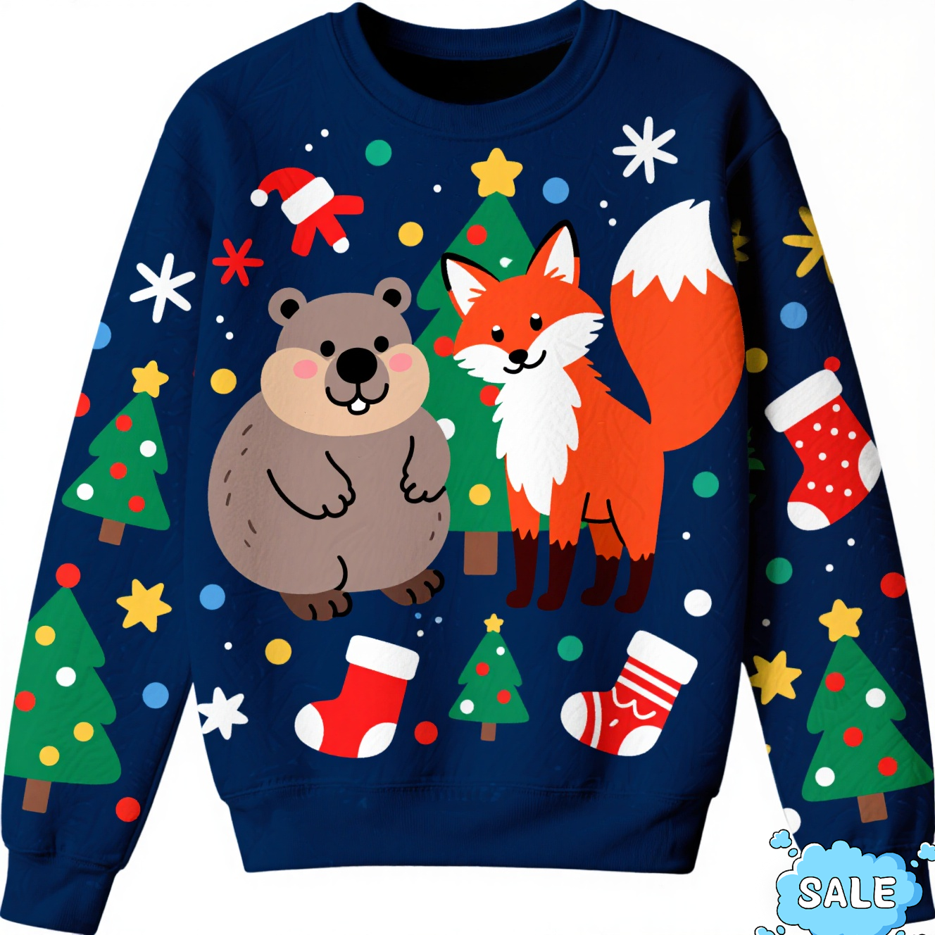 2025 New Capybara Xmas Sweater - огляд і ціна 3D Printing Xmas