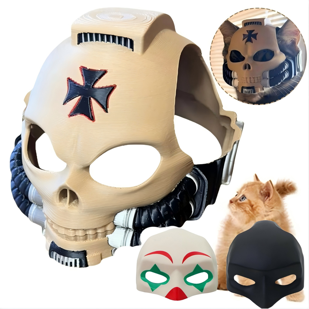 1/2/3PCS Cat Dog Helmet Costum - огляд і ціна 3D Printing Foto