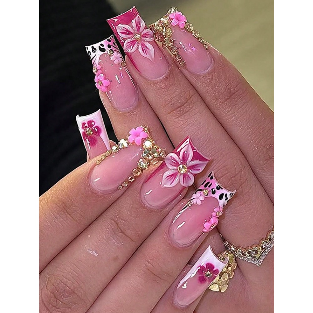 24pcs/Set Y2K Nail Stickers, F - огляд і ціна 3D Printing Nails