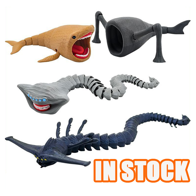 1/4pcs 3D Printing Sea Eater A - огляд і ціна 3D Printing Action Figure