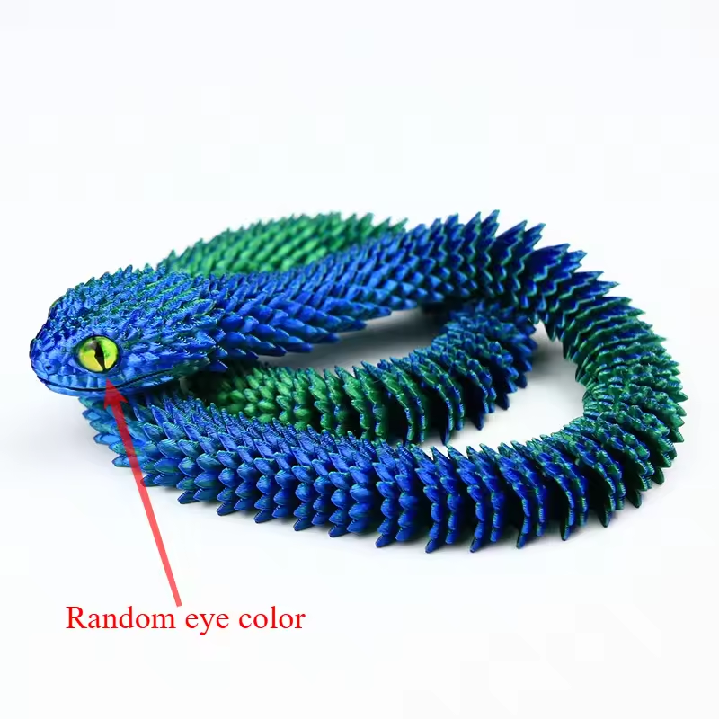 3D Printed Snake Movable Joint - огляд і ціна 3D Printing Idea