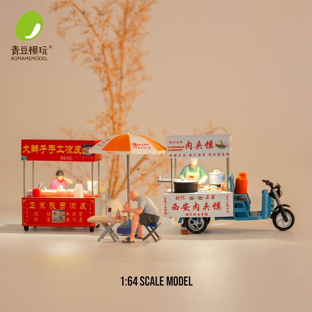 1/64 Night market s Model Kit- - огляд і ціна 3D Printing Idea