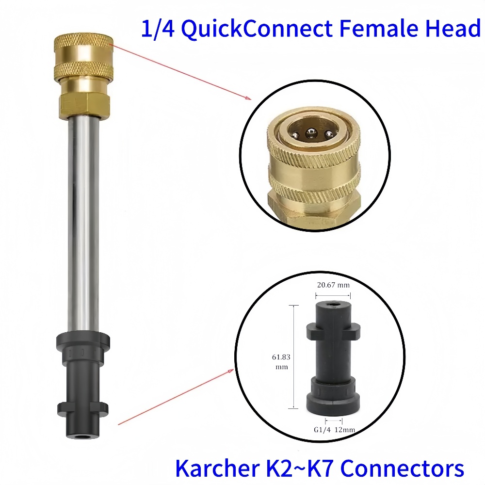 10~50cm High Pressure Washer G - огляд і ціна Nozzle Cleaning Kit