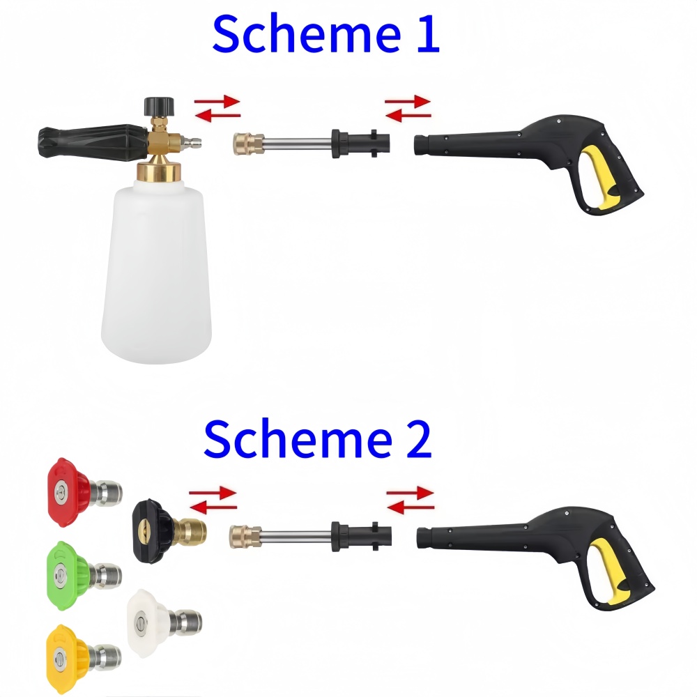 10~50cm High Pressure Washer G - огляд і ціна Nozzle Cleaning Kit