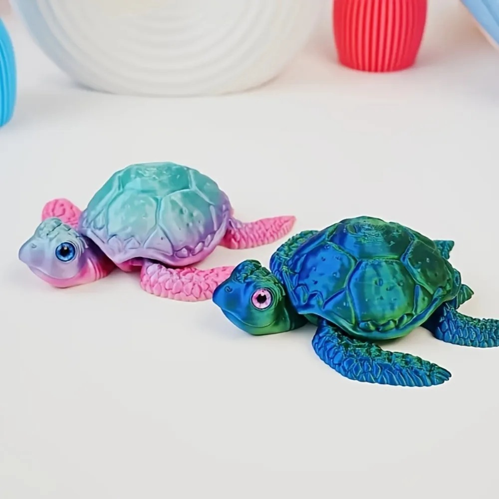 3D Printed Turtle Ornament PLA - огляд і ціна 3D Printing Action Figure