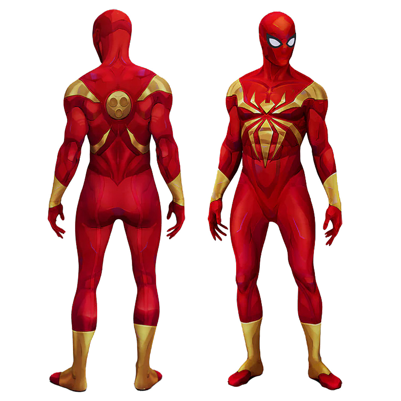 Iron Spiderman Cosplay Gold Ir - огляд і ціна 3D Printing Gold