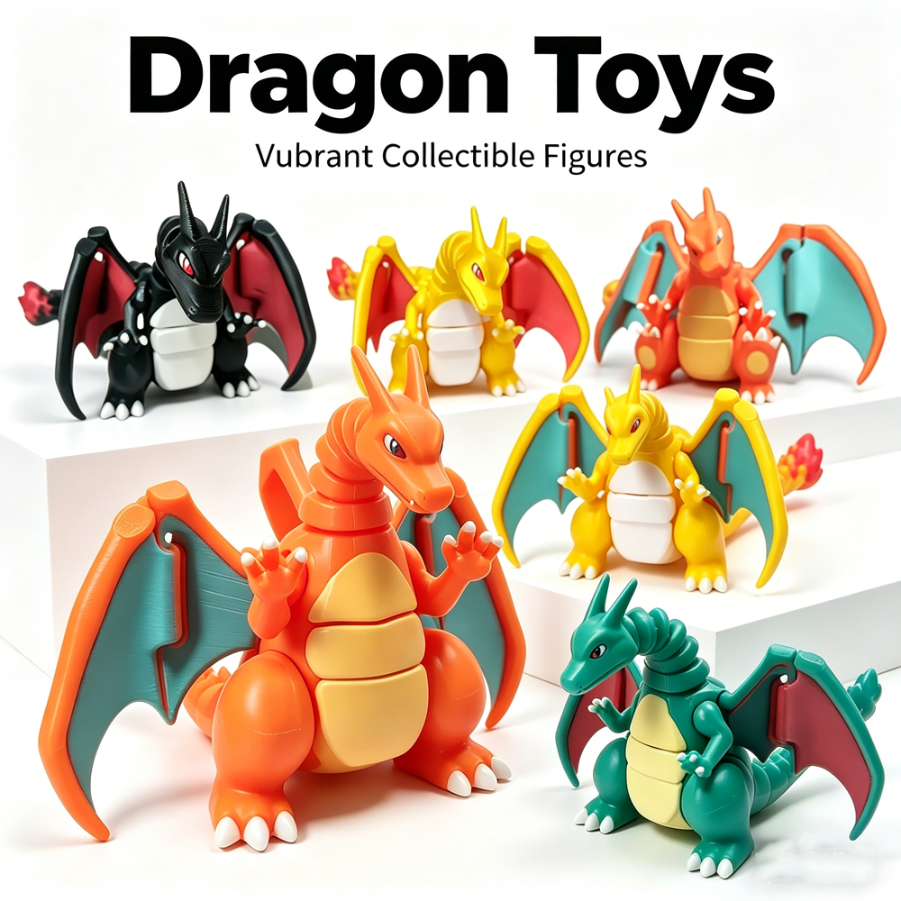 3D Printed Anime Pokémon Figur - огляд і ціна 3D Printing Xmas