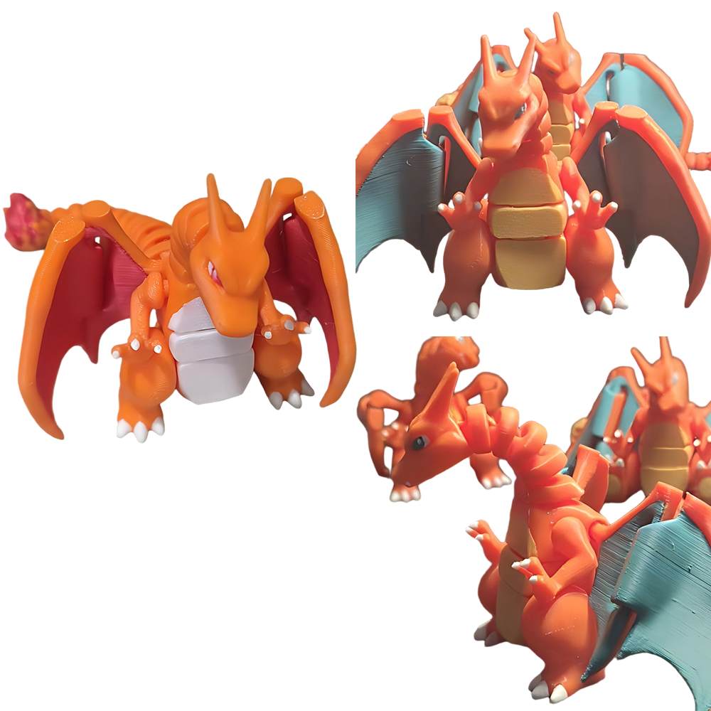 3D Printed Anime Pokémon Figur - огляд і ціна 3D Printing Xmas