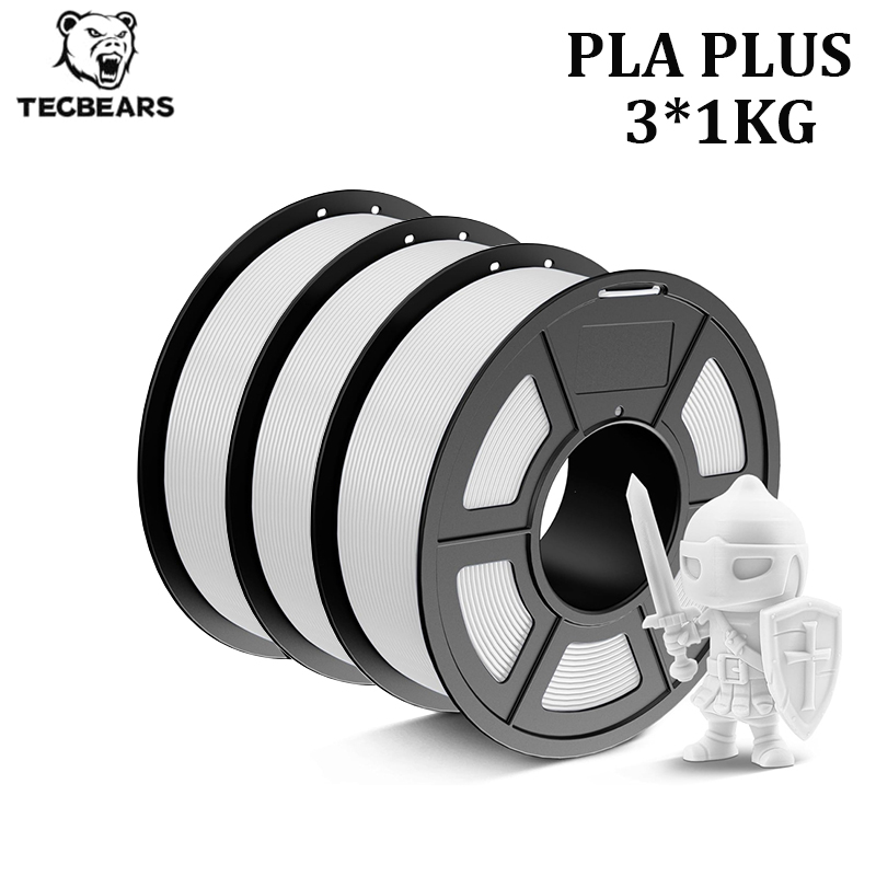 TECBEARS PLA+ Filament 3 Rolls - огляд і ціна 3D Printing Fdm
