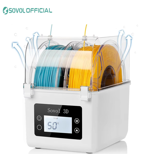 Sovol 2 Rolls Filament Dehydra - огляд і ціна 3D Printing Deck Box