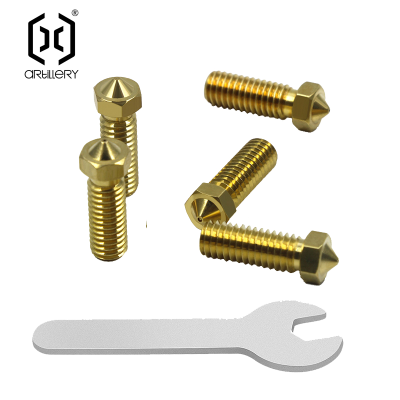 E3D Brass Nozzle 0.2/0.4/0.6/0 - огляд і ціна 3D Printing News