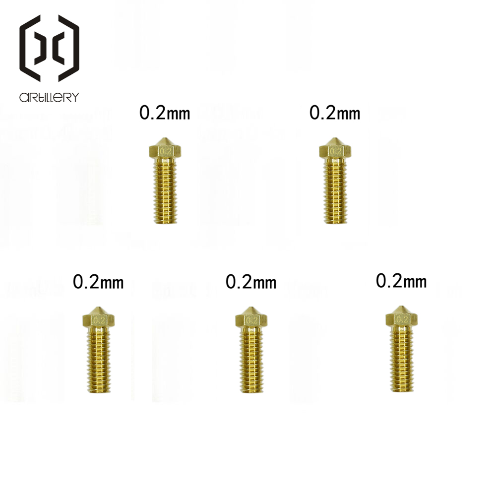 E3D Brass Nozzle 0.2/0.4/0.6/0 - огляд і ціна 3D Printing News