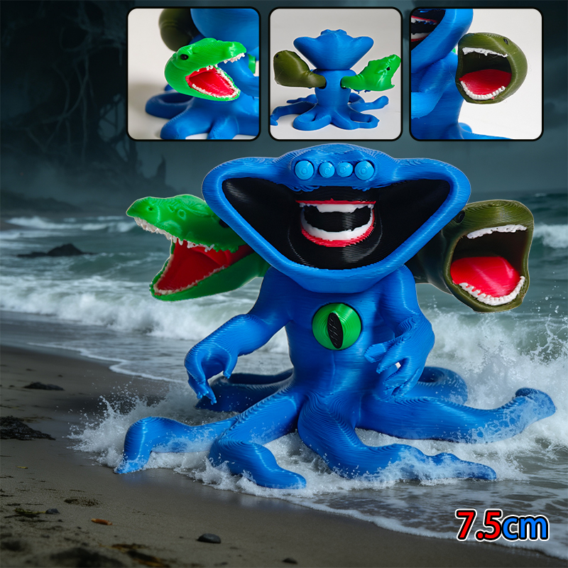 New 3D Printing Sea Eater Bloo - огляд і ціна 3D Printing Action Figure
