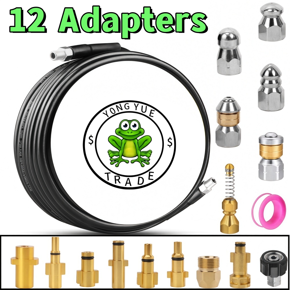 5~50m Pressure Washer Sewer Je - огляд і ціна Nozzle Cleaning Kit
