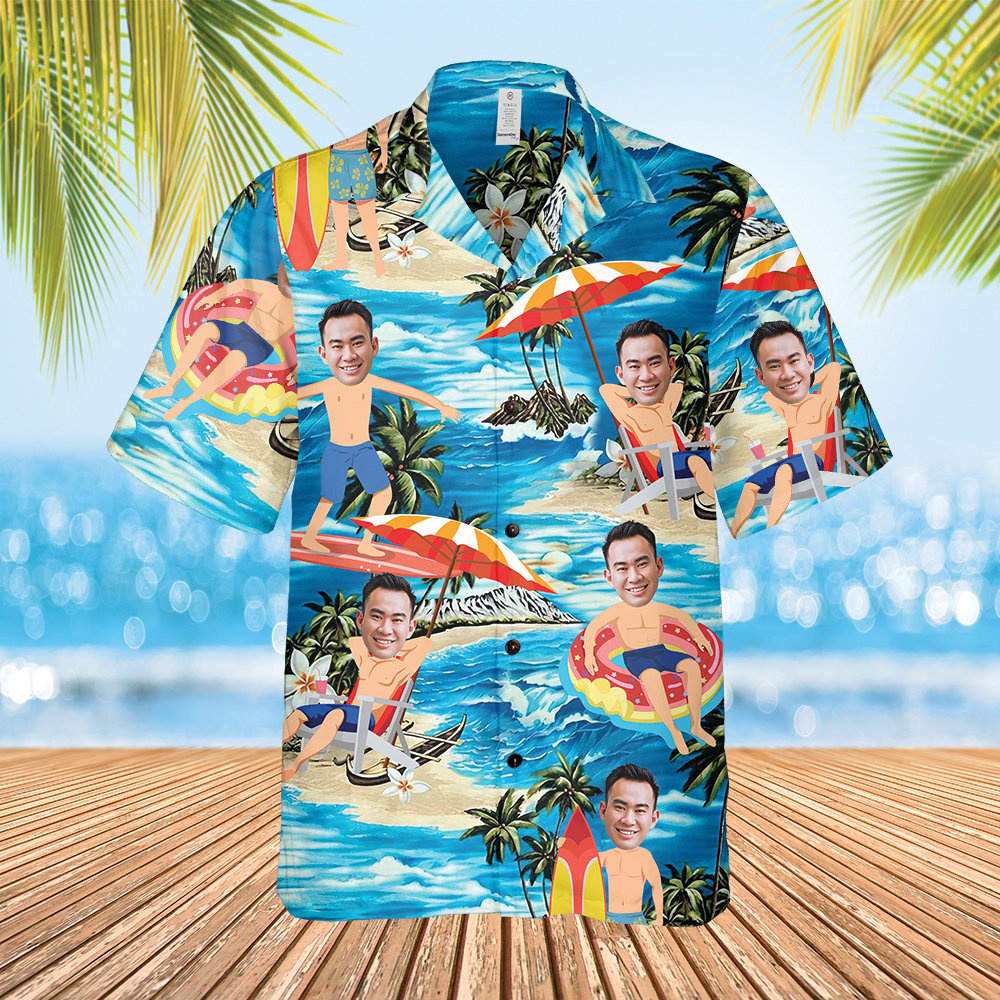Personalized Photo Hawaiian Ca - огляд і ціна 3D Printing Foto