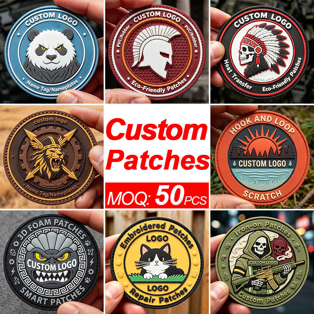 Custom Logo Design Badge Iron  - огляд і ціна 3D Printing Labubu