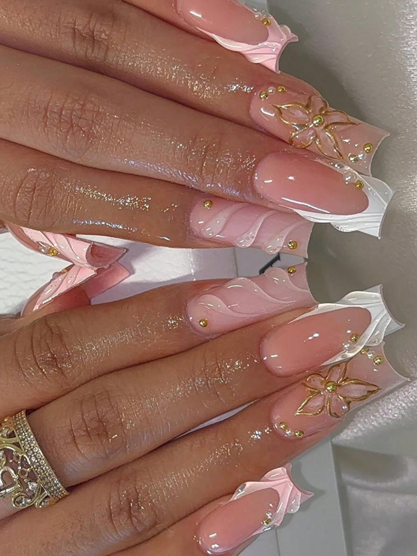 24pcs/Set Elegant & Gorgeous 3 - огляд і ціна 3D Printing Nails
