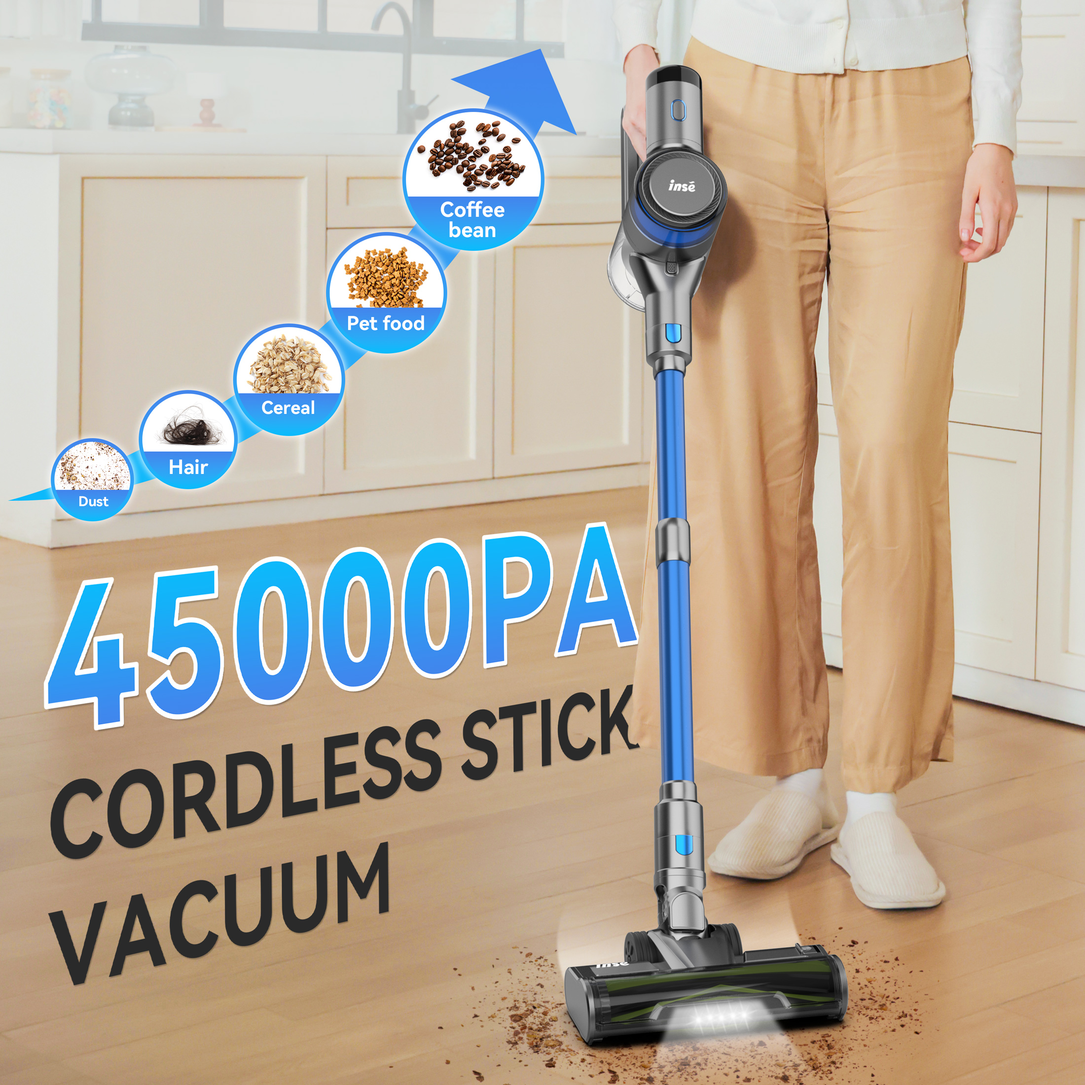 INSE S9X Handheld Stick Vacuum - огляд і ціна Nozzle Cleaning Kit
