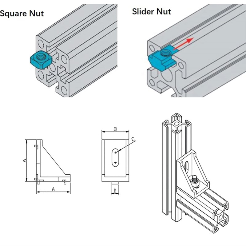 1Pcs Aluminum Profiles 1515 15 - огляд і ціна V Slot Aluminum Extrusion