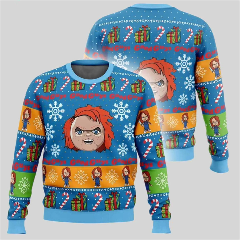 Fashion Chucky Graphic Ugly Ch - огляд і ціна 3D Printing Xmas
